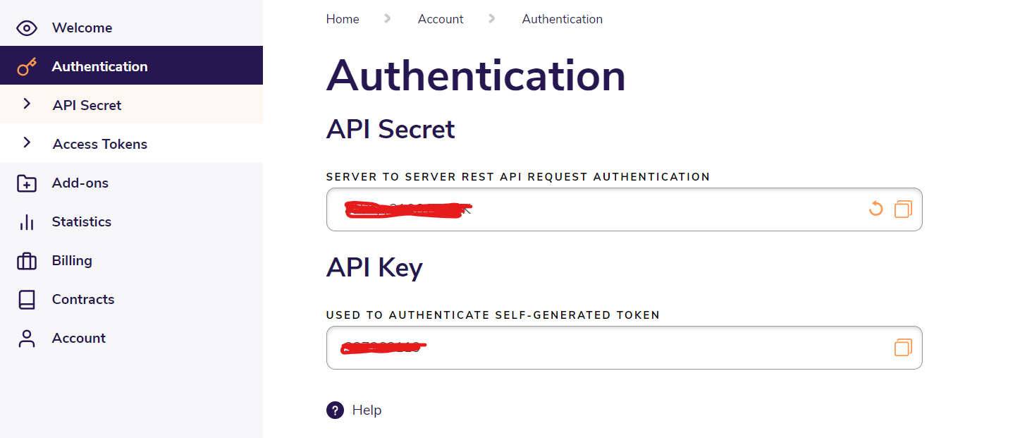Your API Token