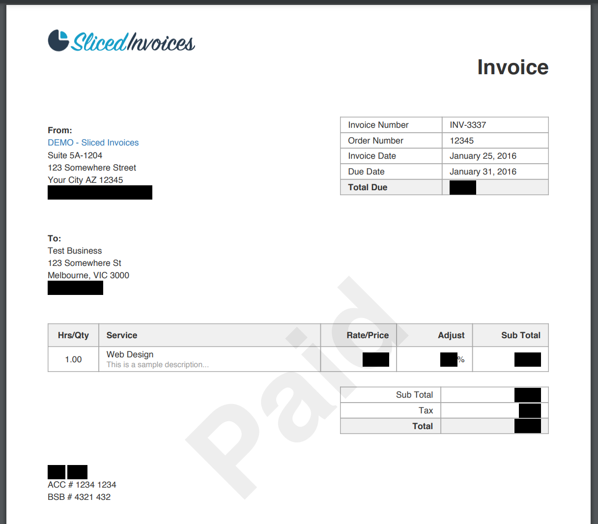 Redacted document result